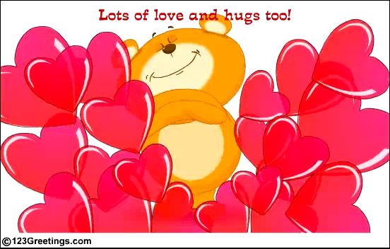 A Big Warm Hug Just For You.
