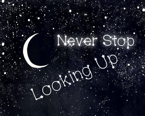 Never Stop Looking Up!