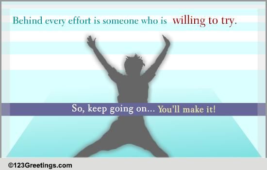 Never Give Up!