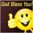 God Bless You.