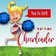 I’m Your Biggest Cheerleader!