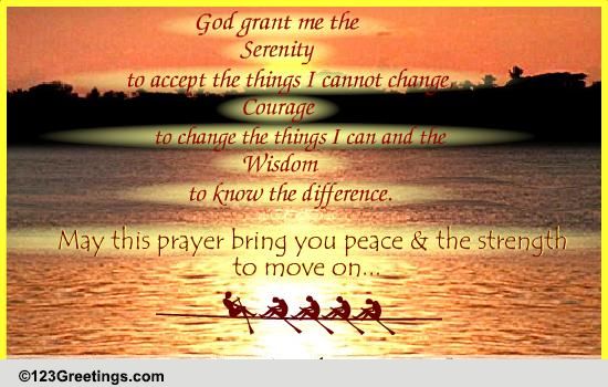 God Grant Me...
