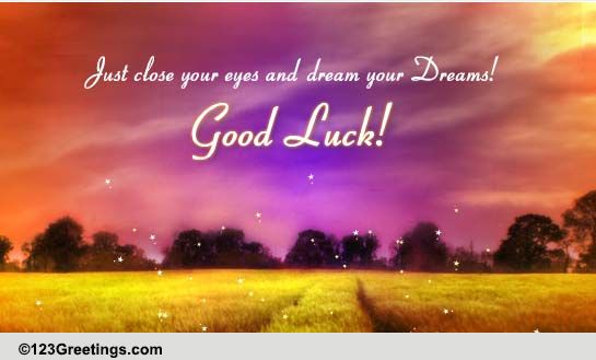 Dream Your Dreams!
