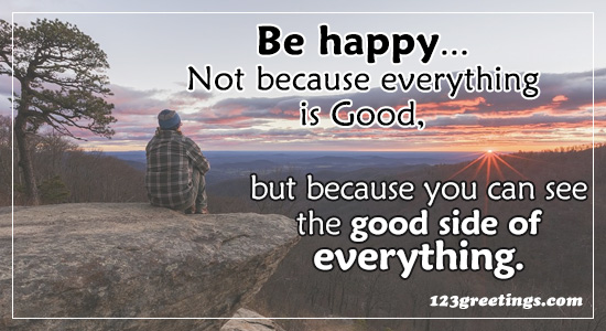 Be Happy For...