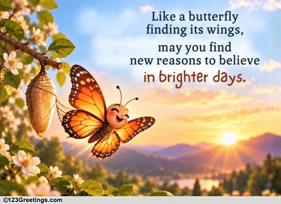 An Inspiring Wish For Brighter Days