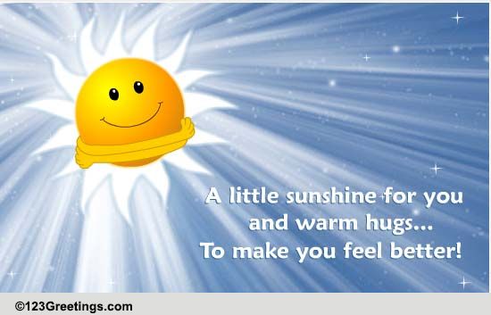 A Little Sunshine...