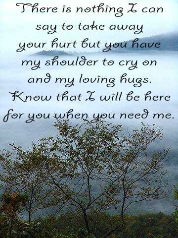 Words Of Support And Comfort. Free Support eCards 