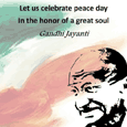 Gandhi Jayanti.