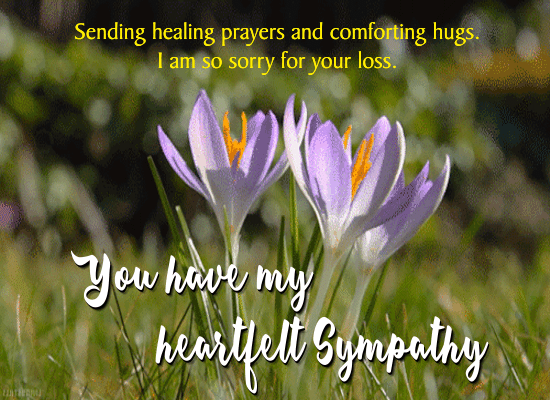 Sending Healing Prayers.