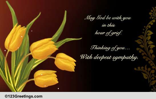 May God Be With You...