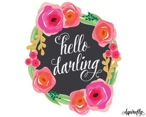 Hello Darling! Free Just Because eCards, Greeting Cards | 123 Greetings