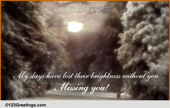 Life Is So Dull Without You...