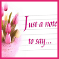 A Floral Note...
