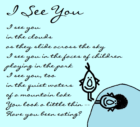 meaning of see you in the funny pages