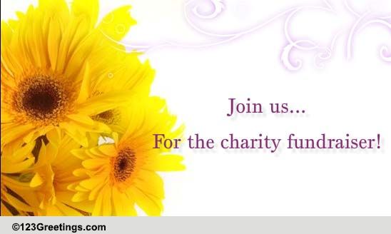 A Charity Fundraiser!