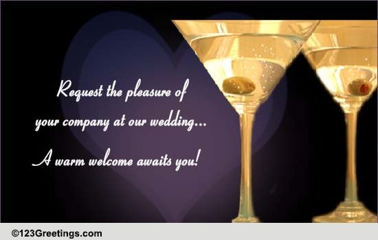 A Warm Welcome Awaits You! Free Wedding eCards, Greeting Cards | 123 ...