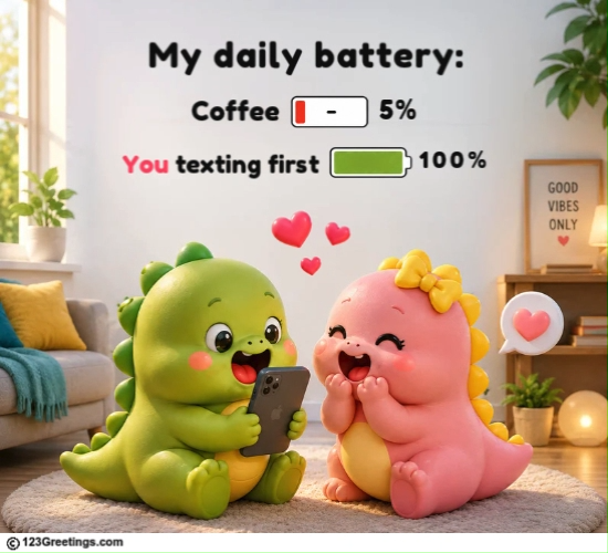 You Recharge My Heart.
