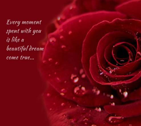 Every Moment Spent... Free Cute Love eCards, Greeting Cards | 123 Greetings