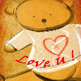 Teddy Bear With Heart.