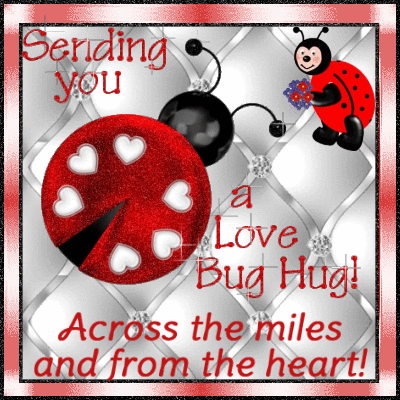 Across The Miles Love Bug Hug.