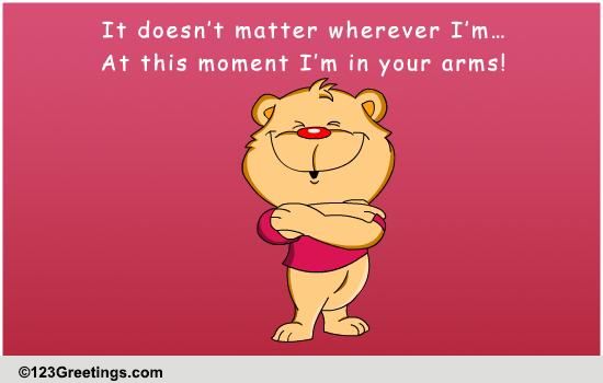 Hug Your Sweetheart! Free Hugs eCards, Greeting Cards | 123 Greetings Quotes About Missing Her Smile