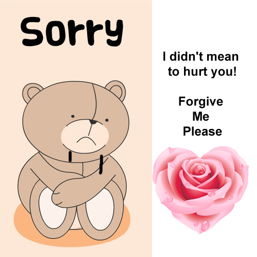 Really Sorry.