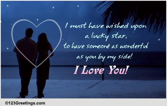 Send Romantic I Love You Wishes!