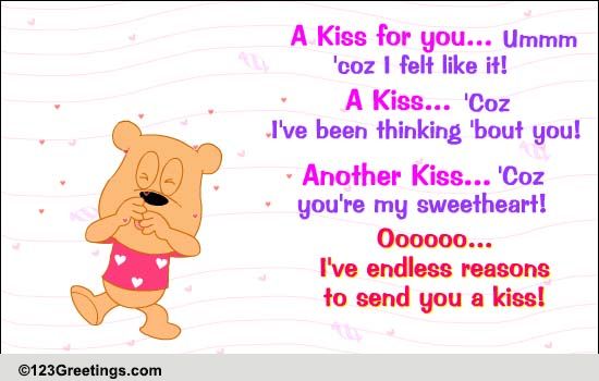 A Kiss For Every Reason...