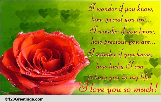Send A Card For Your Sweetheart!