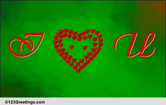 A Loving Note For Your Special One!