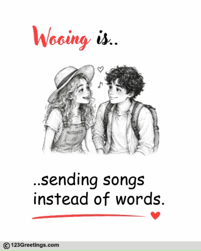 Wooing Is..