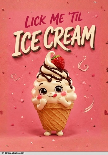 A Flirty Card For Someone Special.