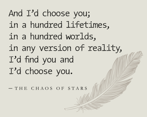 I Will Choose You.