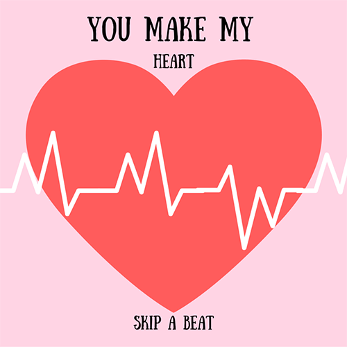 You Make My Heart Skip A Beat! Free Madly in Love eCards, Greeting ... Quotes About Missing Her Smile