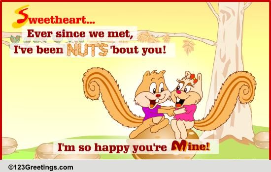 Sweet Nutty Message!