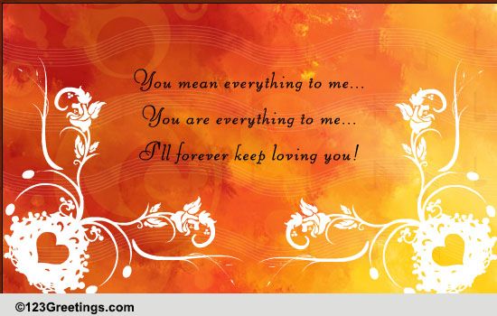 Share A Beautiful Love Feeling!