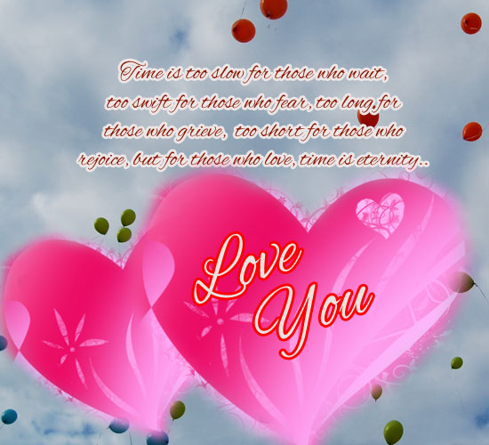 Love Is Eternal! Free I Love You eCards, Greeting Cards | 123 Greetings