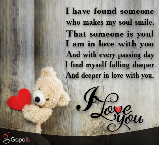 Who Makes My Soul Smile... Free I Love You eCards, Greeting Cards | 123 ... Quotes About Missing Her Smile