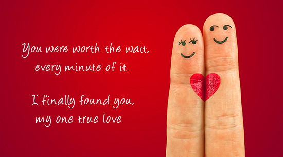 True Love Worth The Wait.