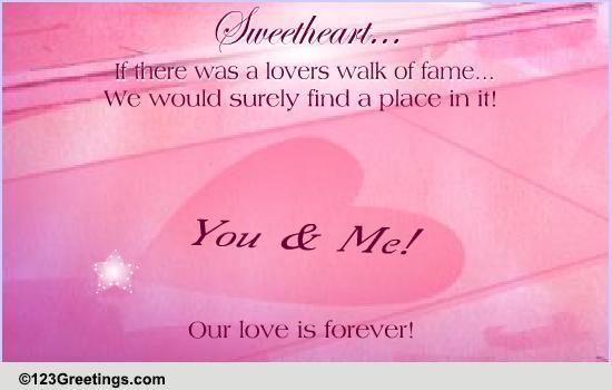 A Sweet Love Ecard For Your Partner.