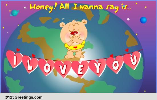 A Loving Wish For Your Honey!