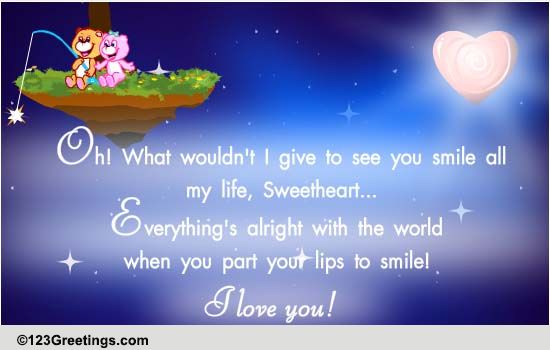 An Ecard Filled With Love And Smiles.