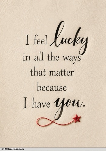 A Heartfelt Message For Your Partner.