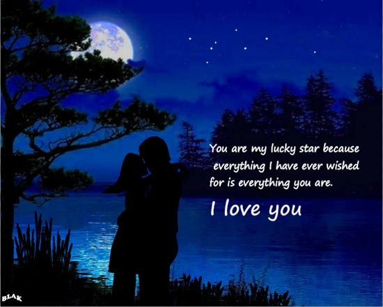 You Are My Lucky Star. Free I Love You eCards, Greeting Cards | 123 ...