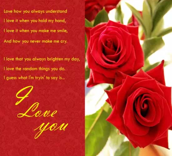 Love Expression. Free I Love You eCards, Greeting Cards | 123 Greetings