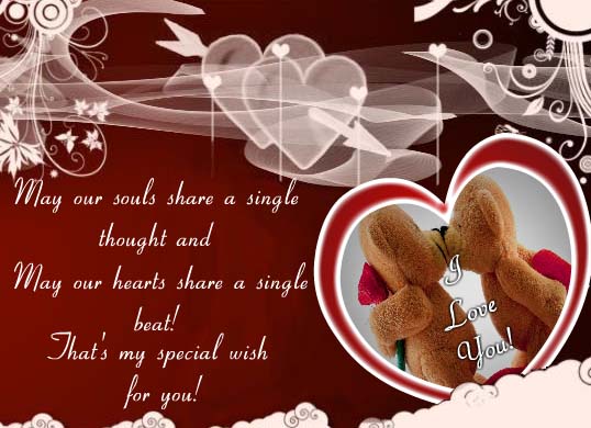 My Special Wishes For My Love! Free I Love You eCards, Greeting Cards ...