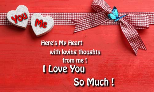 Loving Thoughts From Me. Free I Love You eCards, Greeting Cards | 123 ...