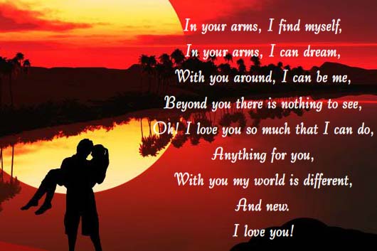 In Your Arms, I Can Dream... Free I Love You eCards, Greeting Cards ...