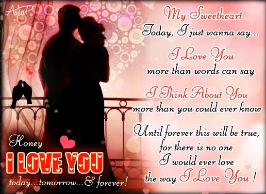 I Love You Forever! Free I Love You eCards, Greeting Cards | 123 Greetings