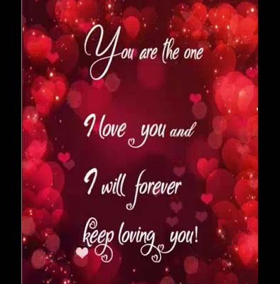 You Are The One I Love... Free I Love You eCards, Greeting Cards | 123 ...